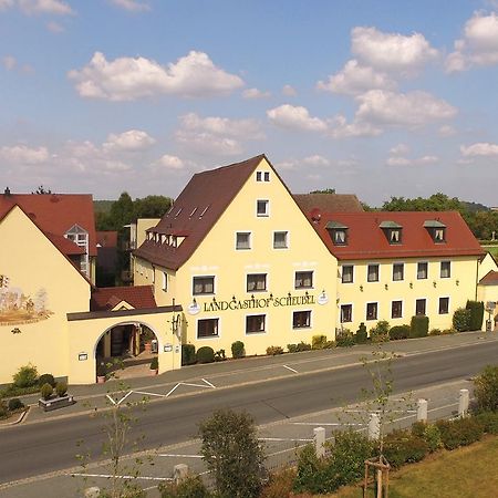 Landgasthof Hotel Scheubel Gremsdorf Exterior foto