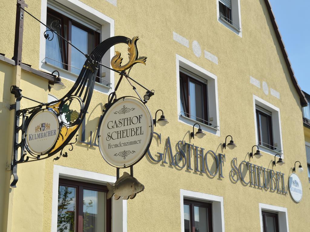Landgasthof Hotel Scheubel Gremsdorf Exterior foto